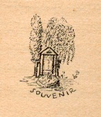 Lithographie Fritzi Löw — Souvenir