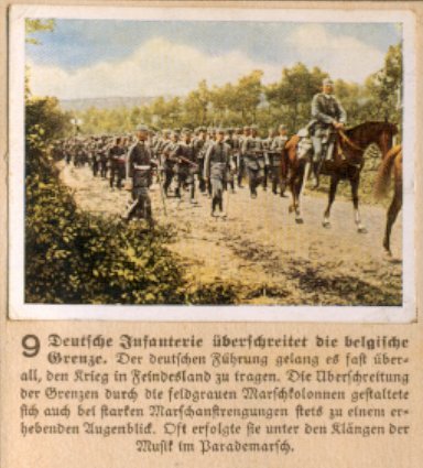 Weltkrieg 1 / World War 1 / Grande Guerre — Deutsche Infanterie