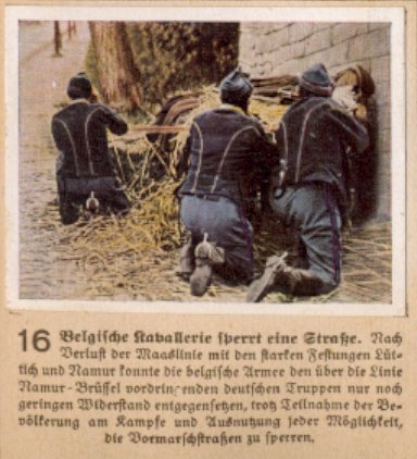 Weltkrieg 1 / World War 1 / Grande Guerre — Belgische Kavallerie