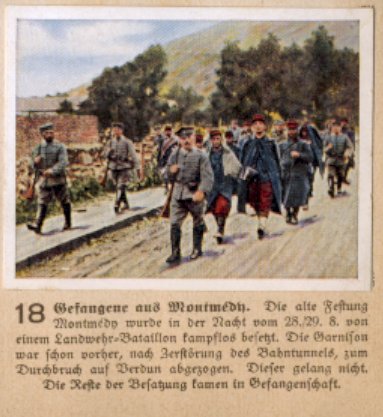 Weltkrieg 1 / World War 1 / Grande Guerre — Gefangener aus Montmedy