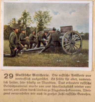 Weltkrieg 1 / World War 1 / Grande Guerre — Russische Artillerie