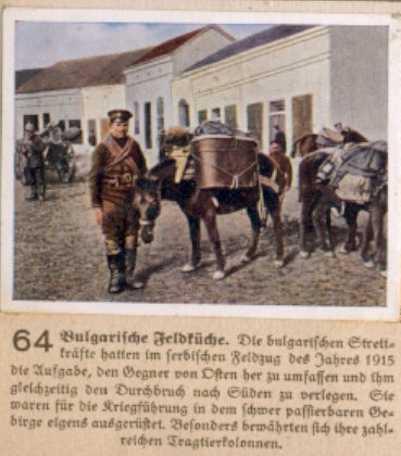 Weltkrieg 1 / World War 1 / Grande Guerre — Bulgarische Feldküche