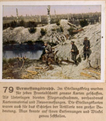 Weltkrieg 1 / World War 1 / Grande Guerre — Vermessungstrupp