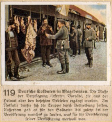 Weltkrieg 1 / World War 1 / Grande Guerre — Deutsche Soldaten in Mazedonien