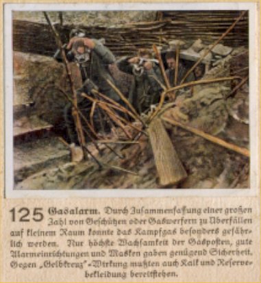 Weltkrieg 1 / World War 1 / Grande Guerre — Gasalarm