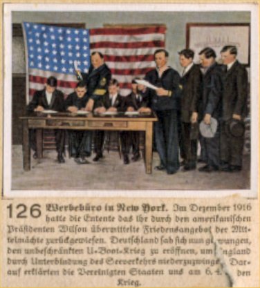 Weltkrieg 1 / World War 1 / Grande Guerre — Werbebüro in New York