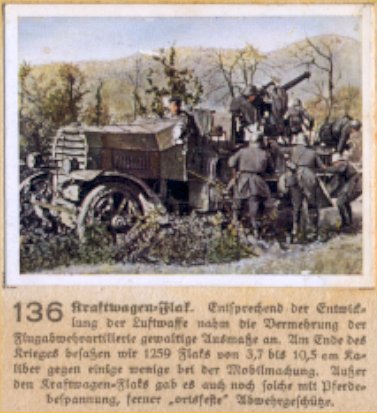 Weltkrieg 1 / World War 1 / Grande Guerre — Kraftwagen-Flak