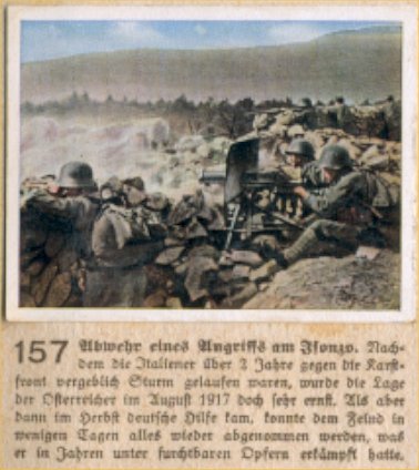 Weltkrieg 1 / World War 1 / Grande Guerre — Abwehr eines Angriffs am Isonzo