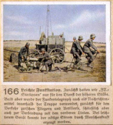 Weltkrieg 1 / World War 1 / Grande Guerre — Leichte Funkstation