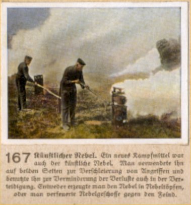 Weltkrieg 1 / World War 1 / Grande Guerre — Künstlicher Nebel