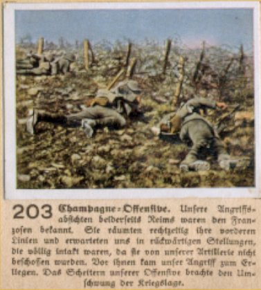 Weltkrieg 1 / World War 1 / Grande Guerre — Champagne-Offensive