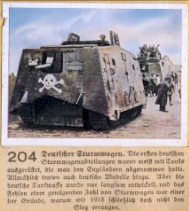 Weltkrieg 1 / World War 1 / Grande Guerre — Deutscher Sturmwagen