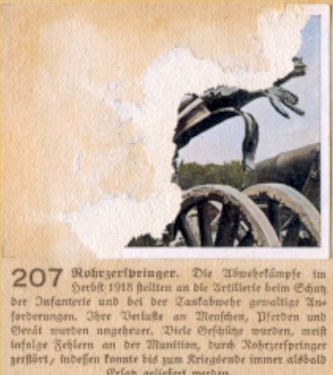 Weltkrieg 1 / World War 1 / Grande Guerre — Rohrzerspringer