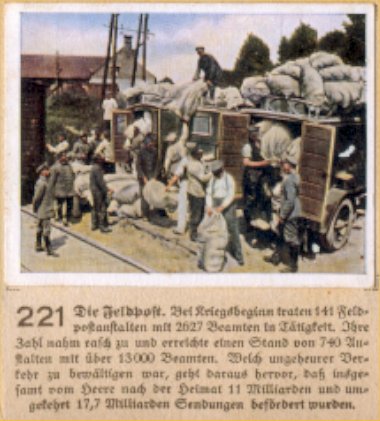 Weltkrieg 1 / World War 1 / Grande Guerre — Die Feldpost