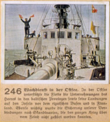 Weltkrieg 1 / World War 1 / Grande Guerre — Wachdienst in der Ostsee